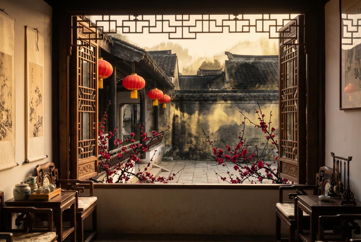 17C国风美学 - 古建庭院意境 - www.rutnlss.cn